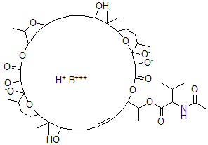 CAS 登录号：99292-90-7， N-乙酰基硼霉素