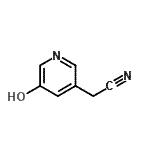 CAS#: 99310-62-0, (5-Hydroxy-3-pyridinyl)acetonitrile