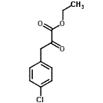 CAS 登录号：99334-10-8， 乙基3-(4-氯苯基)-2-氧代丙酸酯