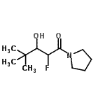 CAS 登录号：99343-20-1， 2-氟-3-羟基-4,4-二甲基-1-(1-吡咯烷基)-1-戊酮