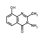 CAS 登录号：99358-69-7， 3-氨基-8-羟基-2-甲基-4(3H)-喹唑啉酮