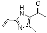 CAS 登录号：99378-21-9， 1-(4-甲基-2-乙烯基-1H-咪唑-5-基)乙酮