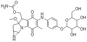 CAS 登录号：99396-19-7， 7-N-(4-O-吡喃葡萄糖基)苯基-9-甲氧基粘吐烷