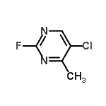 CAS#: 99429-16-0, 5-Chloro-2-fluoro-4-methylpyrimidine