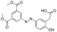 CAS 登录号:99435-38-8, 2-羟基-5-((3,5-双(甲氧羰基)苯基)偶氮)苯乙酸