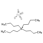 CAS 登录号：99459-09-3， N,N,N-三丁基-1-丁烷铵硫代(三硫代xo)铼
