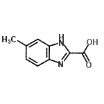CAS 登录号：99459-47-9， 6-甲基-1H-苯并咪唑-2-羧酸