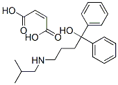 CAS 登录号：99465-62-0， 4-异丁基氨基-1,1-二苯基-1-丁醇马来酸酯