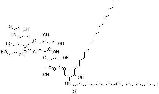 CAS 登录号：99477-47-1， 神经节苷酯 Gm3 内酯