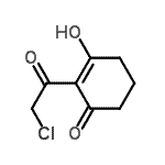 CAS 登录号：99483-05-3， 2-(氯乙酰基)-3-羟基-2-环己烯-1-酮