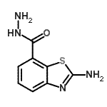 CAS#: 99584-89-1, 2-Amino-1,3-benzothiazole-7-carbohydrazide