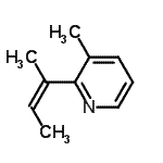 CAS#: 99747-48-5, 2-[(2Z)-2-Buten-2-yl]-3-methylpyridine