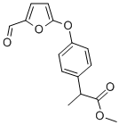 CAS#: 99834-87-4, 4-((5-Formyl-2-Furanyl)Oxy)-alpha-MethylBenzeneacetic Acid Methyl Ester