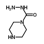 CAS#: 99839-43-7, 1-Piperazinecarbohydrazide
