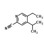 CAS#: 99840-50-3, 5-Ethyl-4-isopropyl-2-pyridinecarbonitrile