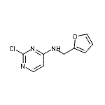CAS 登录号：99849-22-6， 2-氯-N-(2-呋喃甲基)-4-嘧啶胺