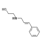 CAS 登录号：99858-64-7， 2-{[(2E)-3-苯基-2-丙烯-1-基]氨基}乙醇