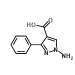 CAS#: 99939-09-0, 1-Amino-3-phenyl-1H-pyrazole-4-carboxylic acid