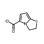 CAS#: 99955-73-4, 2,3-Dihydropyrrolo[2,1-b][1,3]thiazole-5-carbonyl chloride