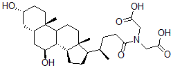 CAS 登录号：99956-32-8， 熊脱氧胆酰 N-羧基甲基甘氨酸
