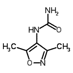 CAS#: 99979-64-3, 1-(3,5-Dimethyl-1,2-oxazol-4-yl)urea