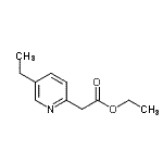 CAS#: 99986-02-4, Ethyl (5-ethyl-2-pyridinyl)acetate