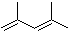 structure of CAS# 1000-86-8, 2,4-二甲基-1,3-戊二烯