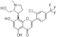 structure of CAS# 1000023-04-0, Voruciclib