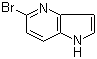 structure of CAS# 1000341-51-4, 5-溴-1H-吡咯并[3,2-b]吡啶