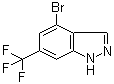 CAS 登录号：1000342-95-9, 4-溴-6-(三氟甲基)-1H-吲唑