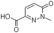 structure of CAS# 100047-66-3, 1-甲基-6-氧代-1,6-二氢哒嗪-3-甲酸