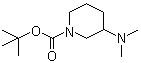 structure of CAS# 1000576-83-9, 1-(叔丁氧羰基)-3-二甲基氨基哌啶