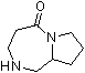 structure of CAS# 1000577-71-8, 八氢-5H-吡咯并[1,2-a][1,4]二氮杂卓-5-酮