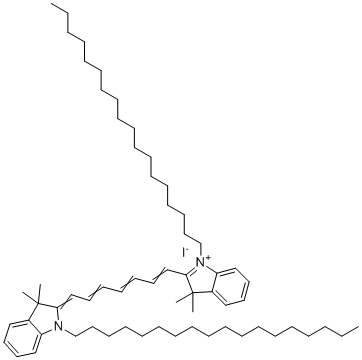 structure of CAS# 100068-60-8, 七次甲基菁染料