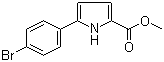 CAS 登录号：1000682-39-2, 5-(4-溴苯基)-1H-吡咯-2-羧酸甲酯