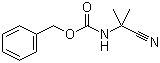 structure of CAS# 100134-82-5, Benzyl (1-cyano-1-methylethyl)carbamate