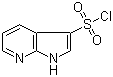 structure of CAS# 1001412-59-4, 1H-吡咯并[2,3-b]吡啶-3-磺酰氯