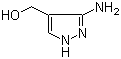 structure of CAS# 1001635-21-7, 3-氨基-4-羟基甲基吡唑