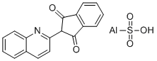 CAS # 100208-62-6, Quinoline Yellow, Aluminum 2-(2-quinolinyl)-1H-indene-1,3(2H)-dione sulfo derivs. complexes