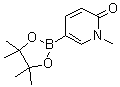 structure of CAS# 1002309-52-5, 1-甲基-6-氧代-1,6-二氢吡啶-3-硼酸频哪醇酯