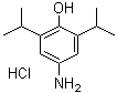 CAS 登录号：100251-91-0, 4-氨基丙泊酚盐酸盐