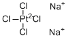 structure of CAS# 10026-00-3, 四氯铂(II)酸钠