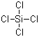 structure of CAS# 10026-04-7, Tetrachlorosilane