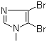 structure of CAS# 1003-50-5, 4,5-二溴-1-甲基-1H-咪唑