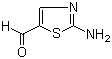 structure of CAS# 1003-61-8, 2-氨基-5-醛基噻唑