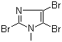 2,4,5-Tribromo-1-methylimidazole molecular structure (CAS 1003-91-4)