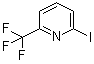 structure of CAS# 100366-74-3, 2-Iodo-6-(trifluoromethyl)pyridine
