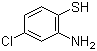 structure of CAS# 1004-00-8, 2-氨基-4-氯苯硫酚