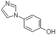 structure of CAS# 10041-02-8, 4-(咪唑-1-基)苯酚