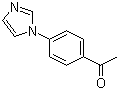 structure of CAS# 10041-06-2, 4'-(咪唑-1-基)苯乙酮
